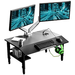 CYBER-GROUND Q[~OfXN yQ[}[̖fXNz 90cm p\RfXN [fXN 3iK wbhZbgut L[{[hgCt fXN ubN 56800006 00 (64244)