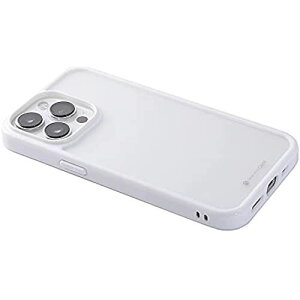 Deff�i�f�B�[�t�j Hybrid Clear Case Etanze Lite for iPhone 13 �n�[�t�}�b�g�K���X��TPU�f�ނ�g�ݍ��킹���ϏՌ��n�C�u���b�h�P�[�X MIL�K�i�ɏ��� (�z���C�g, iPhone 13 Pro)