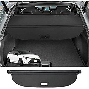 Mixsuper トヨタ カローラ ツーリング トノカバー ロールシェード Toyota Corolla Touring 2019年9月~ プライバシー保護 ラゲッジ収納 耐高温 車種専用設計 カバーカーテン 盗難防止 ...
