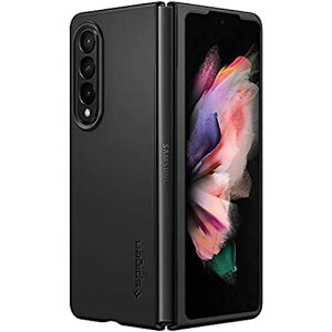 Spigen Galaxy Z Fold3 P[X [ SC-55B | SCG11 ] Yی [  0.8mm ] ^ d15g y p[tFNgEtBbg MNV[ tH[h3 GA[XL ACS03086 (ubN)