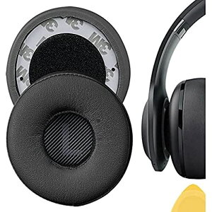 Geekria �C���[�p�b�h QuickFit �݊��� �p�b�h JBL Everest 300, V300BT �w�b�h�z���ɑΉ� �p�b�h �C���[/�C���[�J�b�v (�v���e�C�����U�[/�u���b�N)