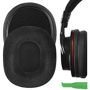 Geekria �C���[�p�b�h Comfort �݊��� �p�b�h SONY MDR-1ABT, MDR-1RBT, MDR-1RNC �w�b�h�z���ɑΉ� �p�b�h �C���[/�C���[�J�b�v (�x���A/�u���b�N)