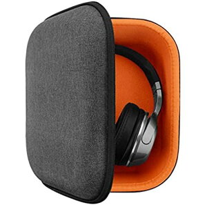 Geekria ケース 互換性 UltraShell ヘッドホンケース ハードケース 旅行用 ハードシェルケース Skullcandy Hesh 2, Hesh 3, Crusher Wireless, Navigator, Aviator, Venue に対応 収納ポーチ付属 (ダークグレー)