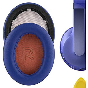 Geekria QuickFit �C���[�p�b�h �݊��� �p�b�h Anker Soundcores Life Q10, Q10 BT �w�b�h�z���ɑΉ� �C���p�b�h/�C���[�N�b�V����/�C���[�J�b�v (�v���e�C�����U�[/�� �I�����W)