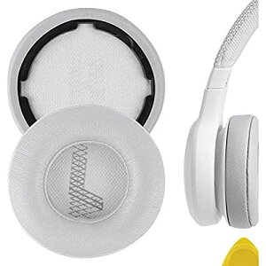 Geekria QuickFit �C���[�p�b�h �݊��� �p�b�h JBL LIVE 400BT �w�b�h�z���ɑΉ� �C���p�b�h/�C���[�N�b�V����/�C���[�J�b�v (�v���e�C�����U�[/�O���[)