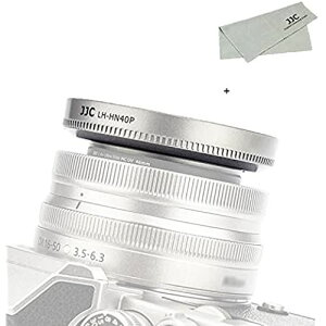 JJC HN-40 Yt[h ˂ގ Nikon Nikkor Z DX 16-50mm F3.5-6.3 VR Y p Nikon Z fc Z50 ɑΉ Nikon HN-40 ݊ U46mmیtB^[  YLbv CXg[\ Vo[