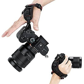 JJC ハンドストラップ リストストラップ Nikon Z6II Z7II Z5 Z50 Z7 Z6 D5600 D5500 D5300 D5200 D5100 D5000 D3500 D3400 D3300 Panasonic S1H S1R S1 G95 G9 G85 GX7M3 GX7M2 GX7 カメラ 適用 赤い レッド