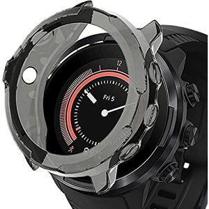 Miimall �Ή�Suunto(�X���g) 9 ��p�P�[�X Suunto 9 �J�o�[ �\�t�g TPU�ގ� �҂�����Ή� �C�菝�h�~ �y�� �h�Ռ� �X���g9 �ی�P�[�X �o���p�[�i�u���b�N�j