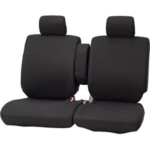 ボンフォーム シートカバー カラードカバー 軽自動車 フロント2枚 背面フルカバー ケイベンチフロントN ブラック 4055-59BK フロントベンチシート