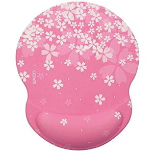 EXCOマウスパッド、おしゃれ シリコン充填 一体型、疲労軽減、オフィス用、マウスパッド、人間工学に基づいたデザイン、手首パッドマウスパッド、マウスパッド かわいいアニメ、洗える (