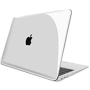 Fintie MacBook Air 13 ケース 保護ケース 2018 2019 2020 発売 13インチ PC 薄型 軽量 耐衝撃性 傷防止 排熱口設計 透明 おしゃれ (モデル番号A2179 / A1932 / A2337 (M1)) (クリア)