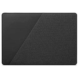 NATIVE UNION Stow Slim Sleeve MacBook Pro 13" (2016-2020), MacBook Air 13" (Retina) 対応 - プレミアム薄型スリーブケース マグネットク式開閉(Slate)