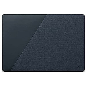 NATIVE UNION Stow Slim Sleeve MacBook Pro 13" (2016-2020), MacBook Air 13" (Retina) 対応 - プレミアム薄型スリーブケース マグネットク式開閉(Indigo)