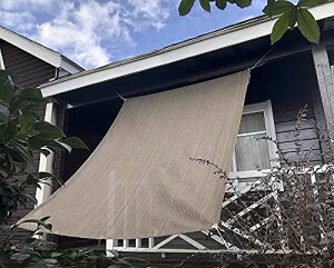 HIRARI 日よけ シェード 日除け シェード オーニング 簡単設置 (200×300cm) モーカ