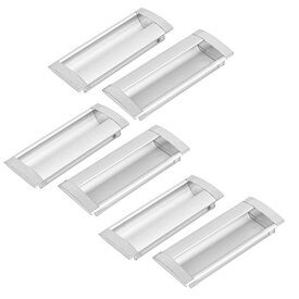 uxcell 引き取手 プルハンドル 合金 108 x 44 x 15.5mm 6枚入り