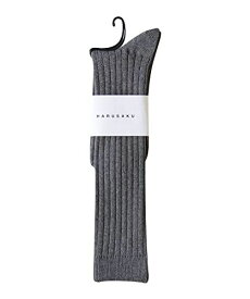 [ハルサク] 日本製 メンズ ハイソックス 1足セット 靴下 メンズ フォーマル ビジネス ソックス ダークグレー