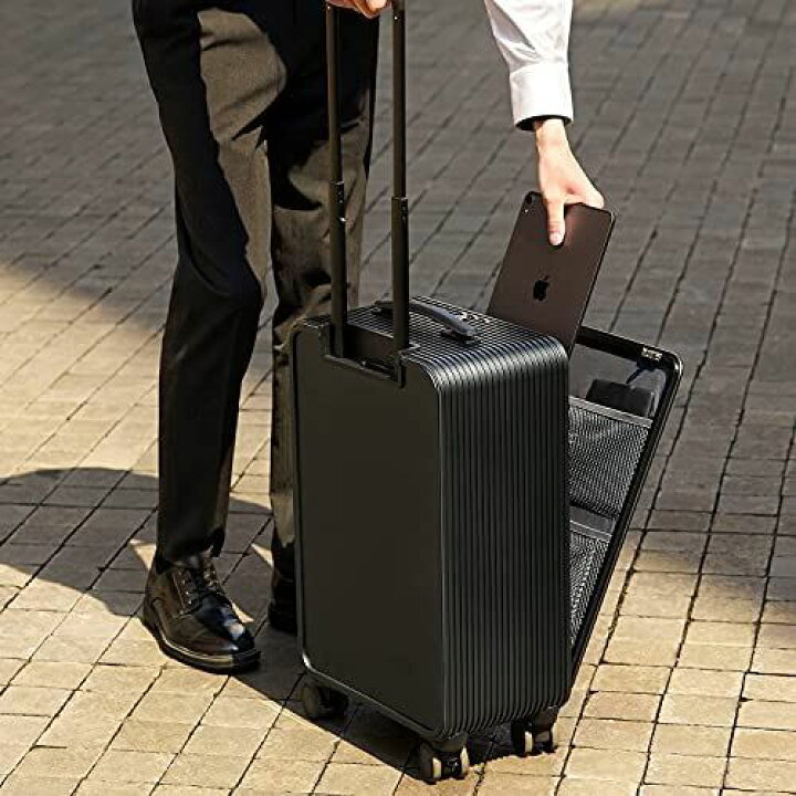 楽天市場】ブランド TUPLUS スーツケース フロントオープン式 静音 TSA 