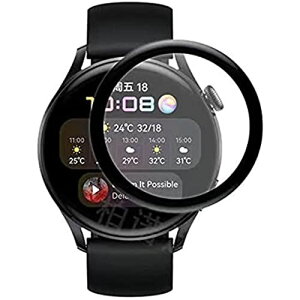 �y2���Z�b�g�zHuawei Watch 3 �t�B���� �t�@�[�E�F�C Watch 3 �t���ی�t�B���� �yELMK�zPMMA+PC���f�ށE3D�E�����ߗ��E�ϏՌ��E�h�o�E��U�h�~�E�w��h�~�E��ʑN�₩�����ׁE�\��t���ȒP