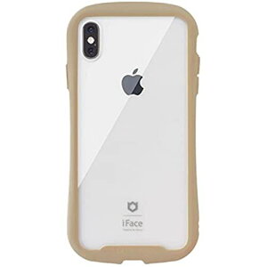 iFace Reflection iPhone XS/X �P�[�X �N���A �����K���X [�x�[�W��]