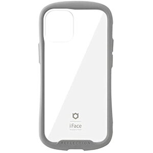 iFace Reflection iPhone 12 mini �P�[�X �N���A �����K���X [�O���[]