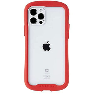iFace Reflection iPhone 12/12 Pro �P�[�X �N���A �����K���X [���b�h]
