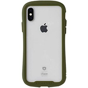 iFace Reflection iPhone XS/X �P�[�X �N���A �����K���X [�J�[�L]
