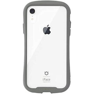 iFace Reflection iPhone XR �P�[�X �N���A �����K���X [�O���[]