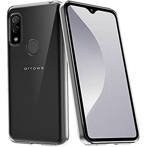 【ブランド】arrows We ケース クリア - アローズ ウィー F-51B FCG01 カバー クリアケース Arae 「ストラップホール/耐衝撃/擦り傷防止/滑り止め/人気/おしゃれ」 スマホケースTPUバンパー