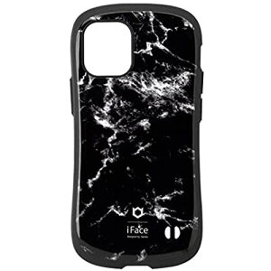iFace First Class Marble iPhone 12 mini �P�[�X [�u���b�N] iPhone 12 mini/5.4inch
