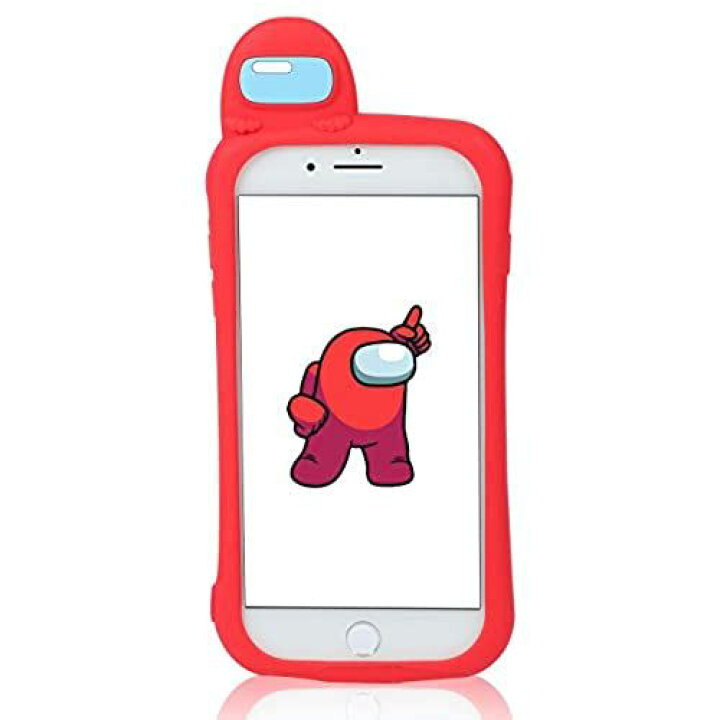 楽天市場 Booudianzi ケース For Iphone 6 Plus 6s Plus 8 Plus 7 Plus Cover Red Among カバー キャラクター かわいい Kawaii シリコン おしゃれ 落下防止 Iphone 6 Plus 6s Plus 8 Plus 7 Plus 5 5 T M Bストア