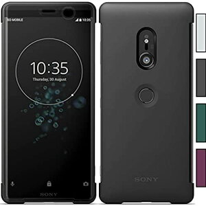 SONY Xperia XZ3 Style Cover Touch SCTH70 SO-01L SOV39 P[X (black)
