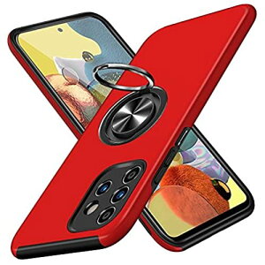 GTUJWN Galaxy A32 5G ケース リング付き TPU 耐衝撃 スマホケース 車載対応ホルダー対応 スタンド機能 軽量 薄型 ギャラクシーa32 5g SCG08 ケース カメラ保護 衝撃吸収 指紋防止 ... Samsung Galaxy A32 5G レ