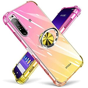 YULNCUZ Xperia 1 II P[X O NA TPU ϏՌP[X  ԍڃz_[ X^h@\ Of[V ^ \j[ GNXyA1ii Jo[ Sʕی 360] y VR ... Sony xperia 1 II s