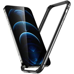 Smoony iPhone13 �p �P�[�X / iPhone13 Pro �p �o���p�[�C�A���~�o���p�[ �����Y�ی� �ϏՌ� �X�g���b�v�z�[���t�� [�A���~+�V���R�� ��d�\��] �y�� ��̊� �{�^���ی� ... iPhone13 / iphone13pro �u���b�N