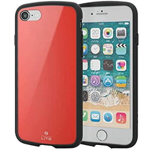 �G���R�� iPhone 8 �P�[�X �Ռ��z�� �y �������̏Ռ�����{�̂���� �z TOUGH SLIM LITE iPhone 7�Ή� ���b�h PM-A17MTSLRD �P�i