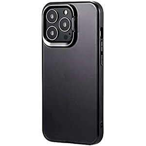 �r�A�b�W iPhone 13 Pro �X�^���h�t�ϏՌ��n�C�u���b�h�P�[�X�uSHELL STAND�v �t���X�g�u���b�N LP-MIP21SHSBK