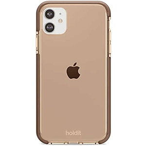 Holdit �u�����h iPhone 11 �P�[�X �J�o�[ �ϏՌ� �N���A �J���[ �n�[�h �u���E�� ���F iPhone11 15144