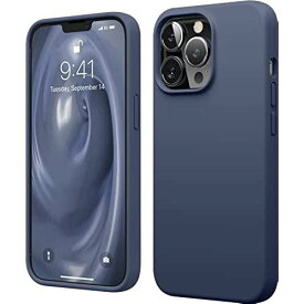 【elago】 iPhone13 Pro 対応 ケース 耐 衝撃 薄型 シリコン スマホケース 衝撃吸収 スリム 薄い シリコンケース カバー 耐衝撃 スマホカバー シンプル 携帯ケース [ Apple iPhone ... iPhone13Pro ジーンインディゴ