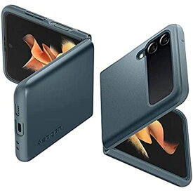Spigen Galaxy Z Flip3 ケース [ SC-54B | SCG11 ] 厚さ1.5mm 2重構造 [TPU+PC] マット仕上げ カメラ保護 画面保護 薄型 軽量 指紋防止 傷防止 ワイヤレス充電対応 ... シャイニー・グリーン