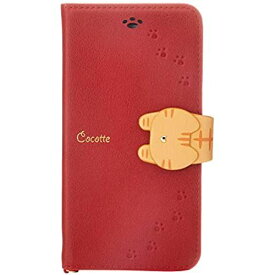 NATURAL design iPhone8/7/6s/6兼用手帳型ケース Cocotte Red iP7-COT04 143×77×17mm