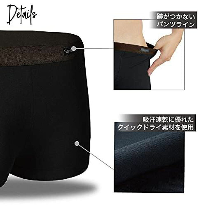 楽天市場 Separatec ボクサーパンツ 蒸れない 陰嚢分離型 前開き 竹繊維 102t メンズ 3枚組 ダークブルー グレーブルー ライトグレー T M Bストア
