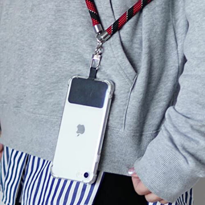 楽天市場 キーズ スマホショルダーストラップ 全10色 サイズ ロープ長さ 1cm ロープ太さ 10mm 充電ホール付き ショルダー ストラップ スマホ アクセサリー スマホロープ ミニマルバッグパック Keys T M Bストア
