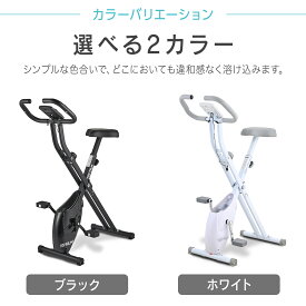 フィットネスバイク 静音 エアロバイク 家庭用 折りたたみ 小型 心拍数計測 トレーニングバイク ダイエット