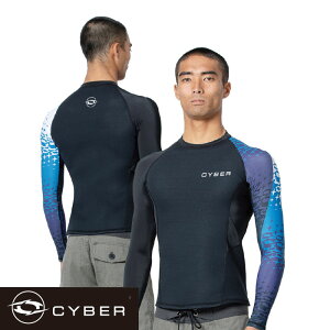 y/Z~I[_[ΉzCYBER TCo[ EFbgX[c bVK[h ^bp[ Y WPbg T}[WPbg 1mm UPF50 CN DEFENDER BLUESTAR JACKET 2025SS LIMITED jp { UVJb