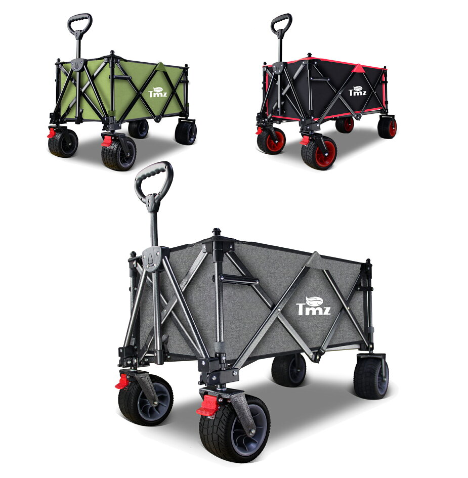 楽天市場 | Tmz Outdoor Products Shop - TMZ専門のアウトドアワゴン店 TMZ キャリーカート アウトドアワゴン、  折りたたみ式、シートとシートベルト付き多機能カート、荷室拡張可能、前後ダブルプッシュハンド 人気商品 折りたたみ式 キャリーワゴン アウトドアワゴン  ...
