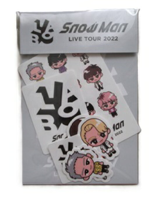 楽天市場】新品 Snow Man ステッカーセット 12枚セット Snow Man LIVE 