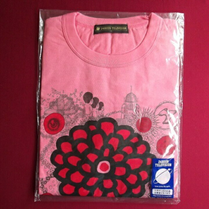 楽天市場 新品 草間彌生 大野智 デザイン チャリティーtシャツ チャリtシャツ ピンク Sサイズ 24時間テレビ36 13年 嵐 グッズ Tnカンパニー 楽天市場店 楽天市場 新品 草間彌生 大野智 デザイン チャリティーtシャツ チャリtシャツ ピンク Sサイズ 24時間テレビ36 13年 嵐 グッズ Tnカンパニー 楽天市場店