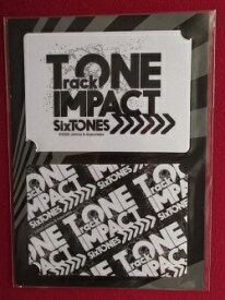 新品 ツアーステッカー SixTONES 2020 SixTONES TrackONE-IMPACT ★ ジェシー 京本大我 松村北斗 田中樹 森本慎太郎 高地優吾 カード グッズ