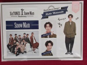�V�i �n���đ� Snow Man �X�e�b�J�[�Z�b�g SixTONES Snow Man 1st Anniversary �� SnowMan �O�b�Y