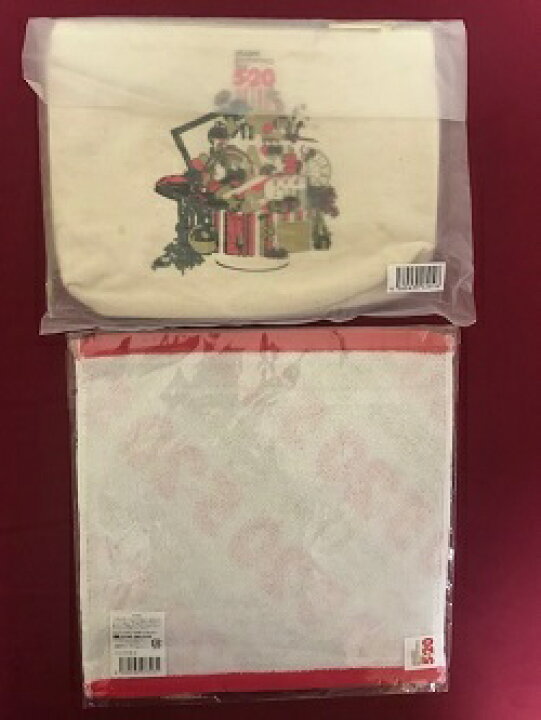 楽天市場】新品 嵐 5×20 グッズ 2点セット □ ハンドタオル と ポーチ 